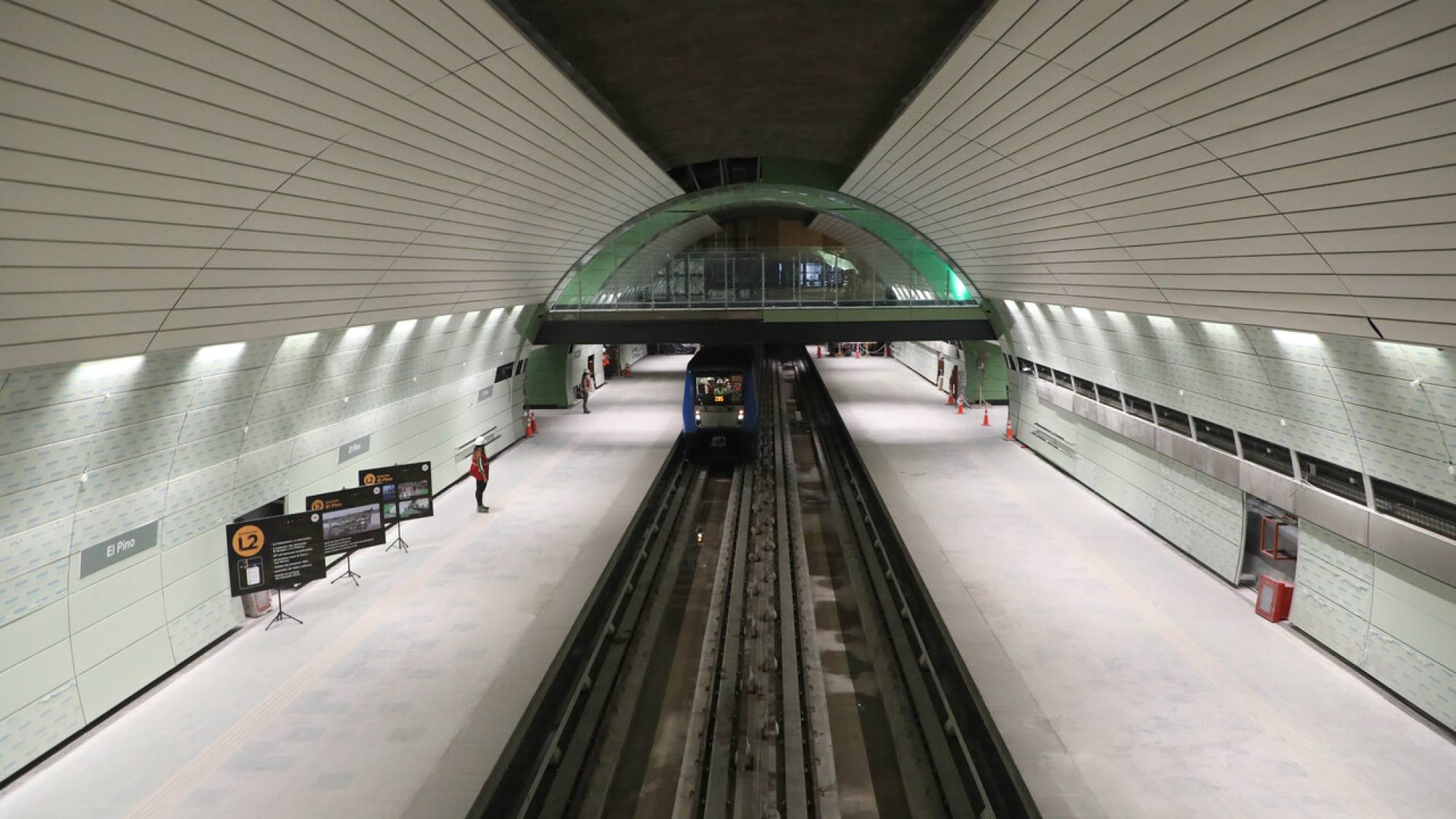 Comenz Marcha Blanca En La Extensi N De La L Nea Del Metro