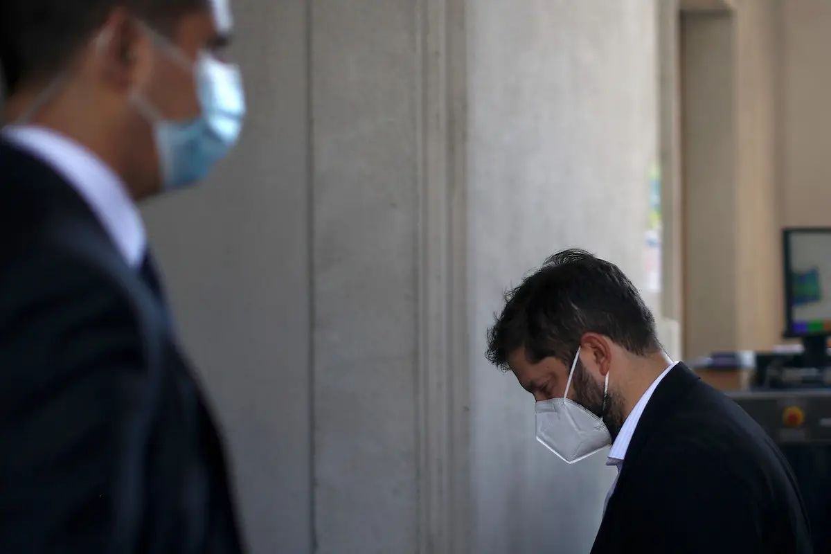 bo.jpg, Gabriel Boric mantuvo un nivel de aprobación del 50%. Foto: Agencia Uno.