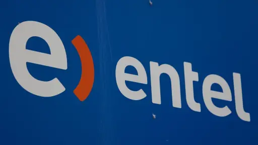 La masiva caída de la empresa Entel. (FOTO: Agencia Uno)., Agencia Uno