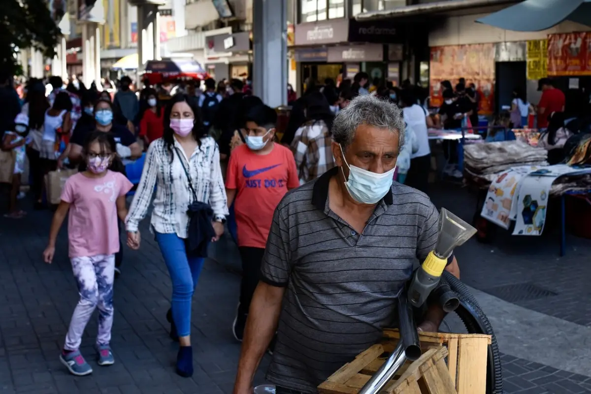 Gobierno no descarta flexibilidad con el uso de mascarillas en espacios públicos. (FOTO: Agencia Uno)., Agencia Uno