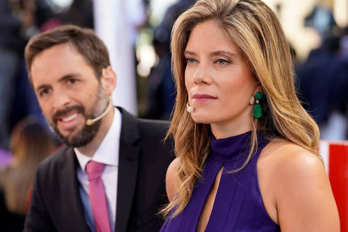 Mónica Rincón defendió su punto de vista frente a comentarios sobre su vestimenta. Foto: Agencia Uno, Agencia Uno