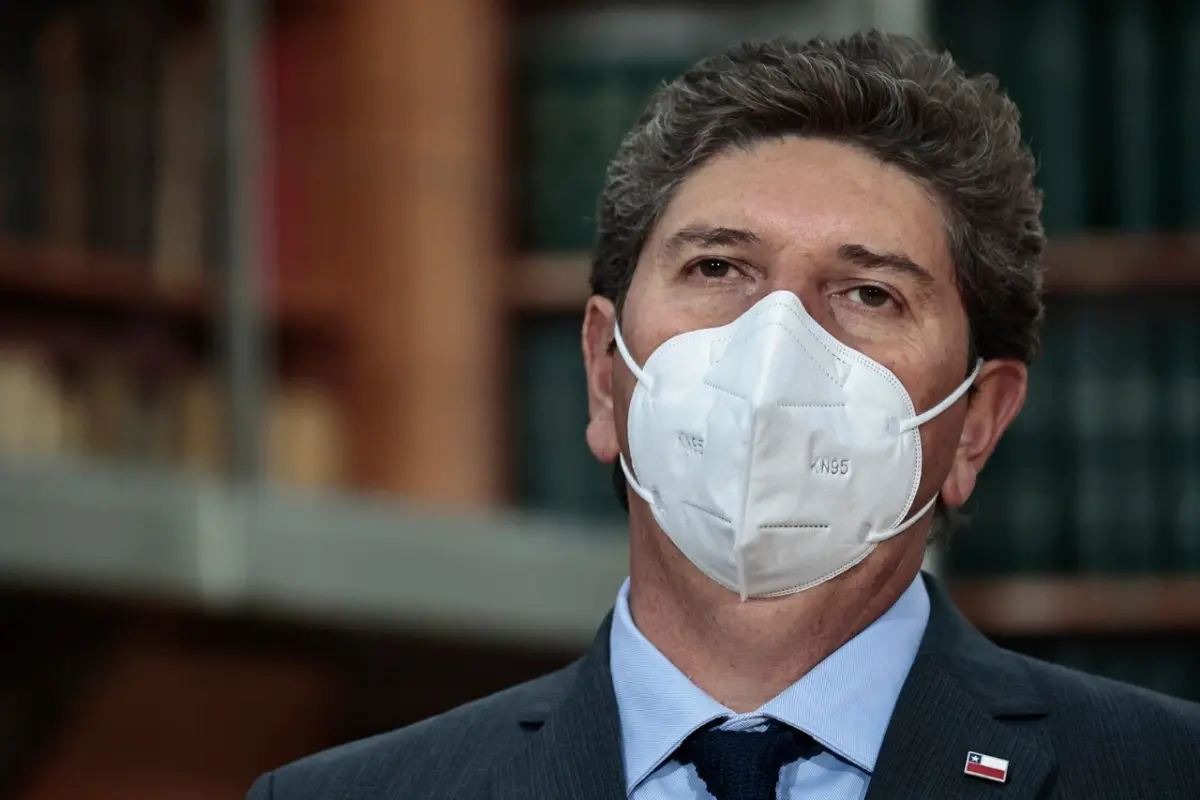 El ministro Rodrigo Cerda hizo un balance con humildad., Agencia Uno