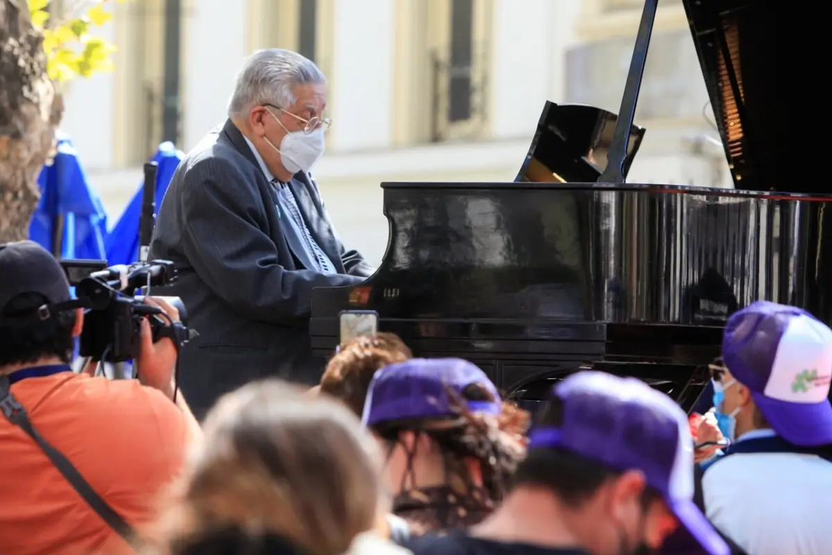 Valentín Trujillo manifestó su apoyo a Gabriel Boric durante la campaña presidencial, Agencia Uno