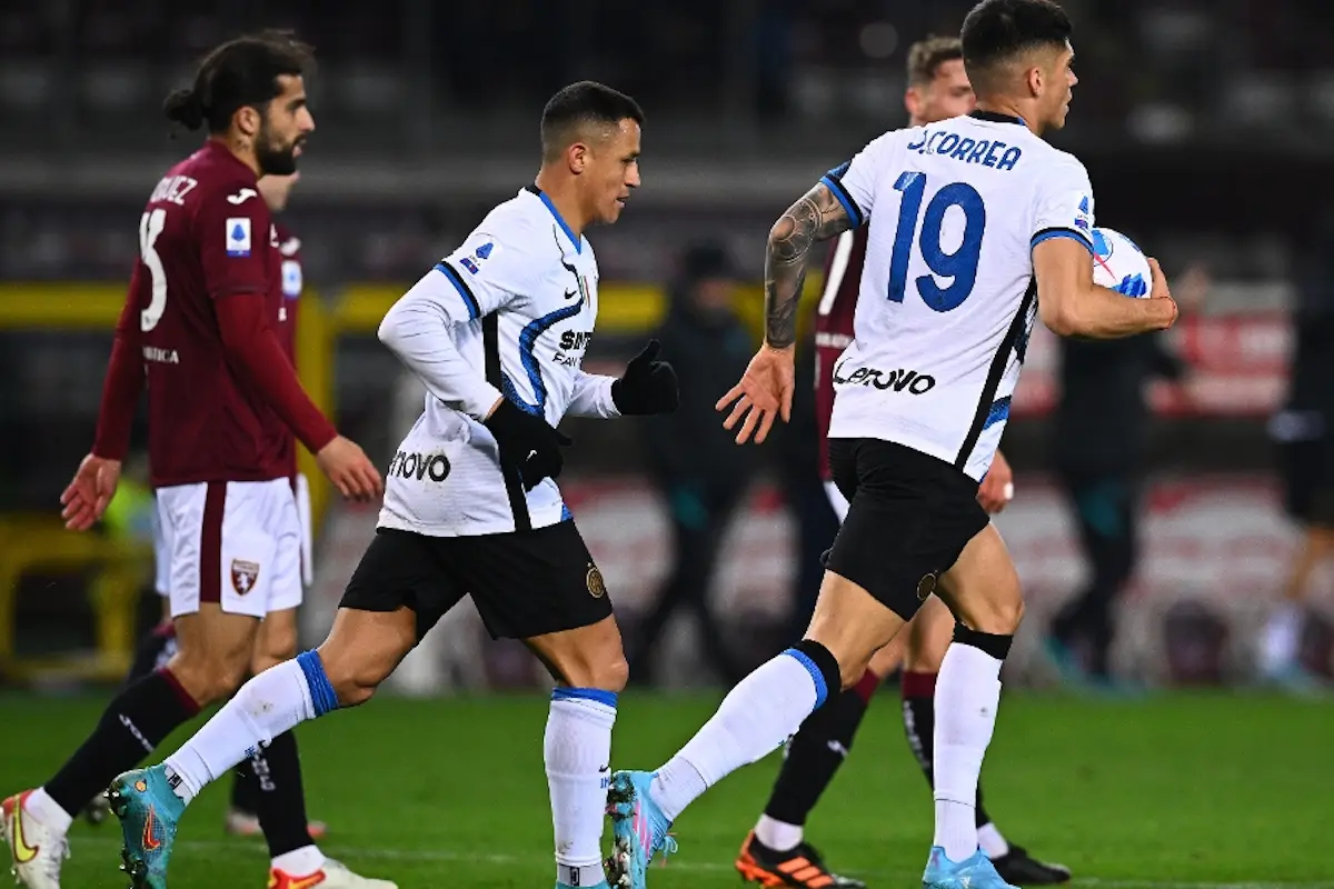 internazionale_corpo.jpg, Alexis Sánchez fue clave con gol en el último minuto. Foto: Inter