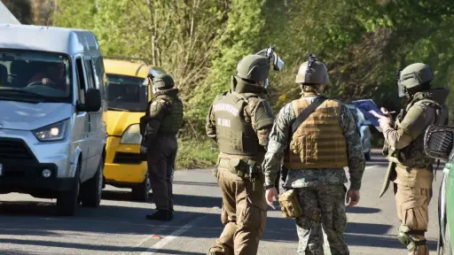 Militares en la región de La Araucanía. Foto: Agencia Uno., Agencia Uno