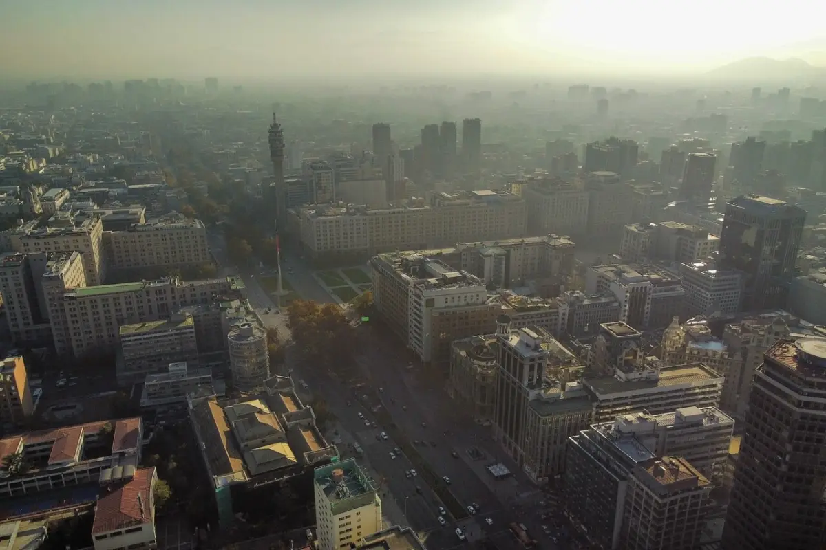 La primera Alerta Ambiental del año fue decretada en la Región Metropolitana. Foto: Agencia Uno., Agencia Uno
