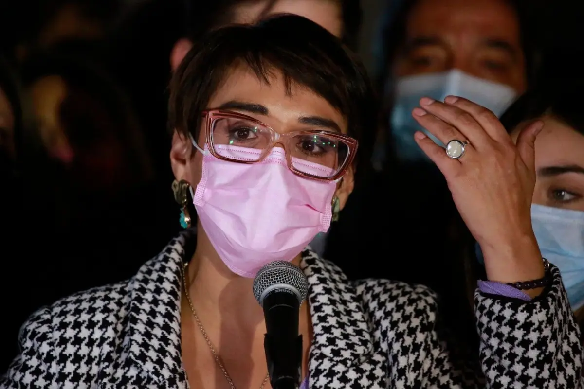 Karina Oliva se refirió sobre las denuncias en una entrevista en Meganoticias Foto: Captura., Agencia Uno