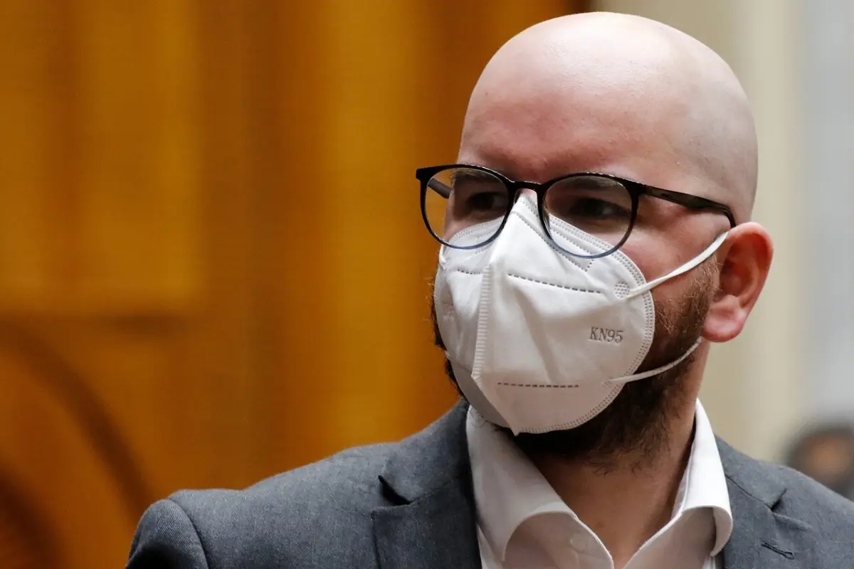 El ministro de la Segpres, Giorgio Jackson se refirió sobre los dichos de Karina Oliva. Foto:. Agencia Uno., Agencia Uno