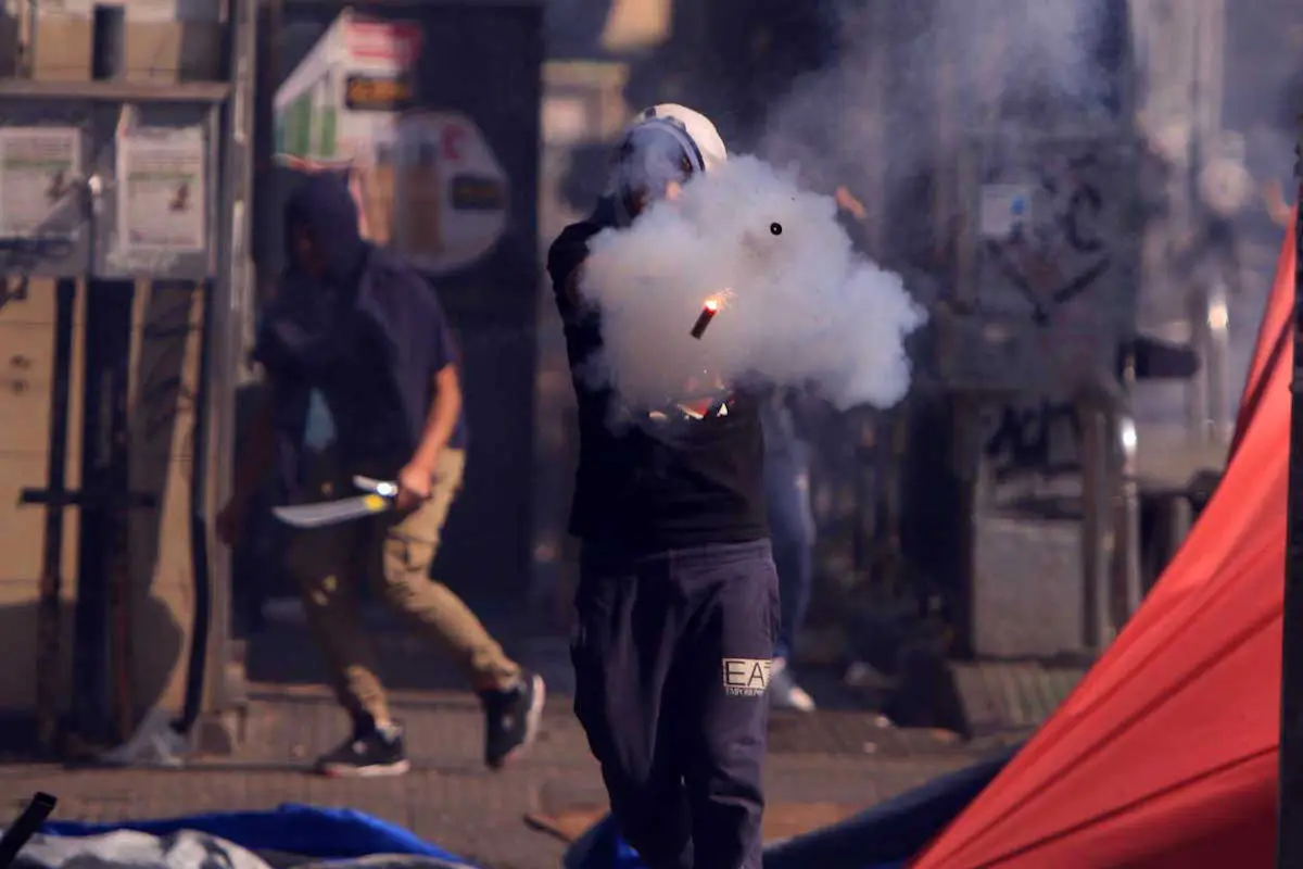 Luis Flores y Yonaiker Fuenmayor quedaron en prisión preventiva por los disparos realizados en Barrio Meiggs. Foto: AGencia Uno, Agencia Uno