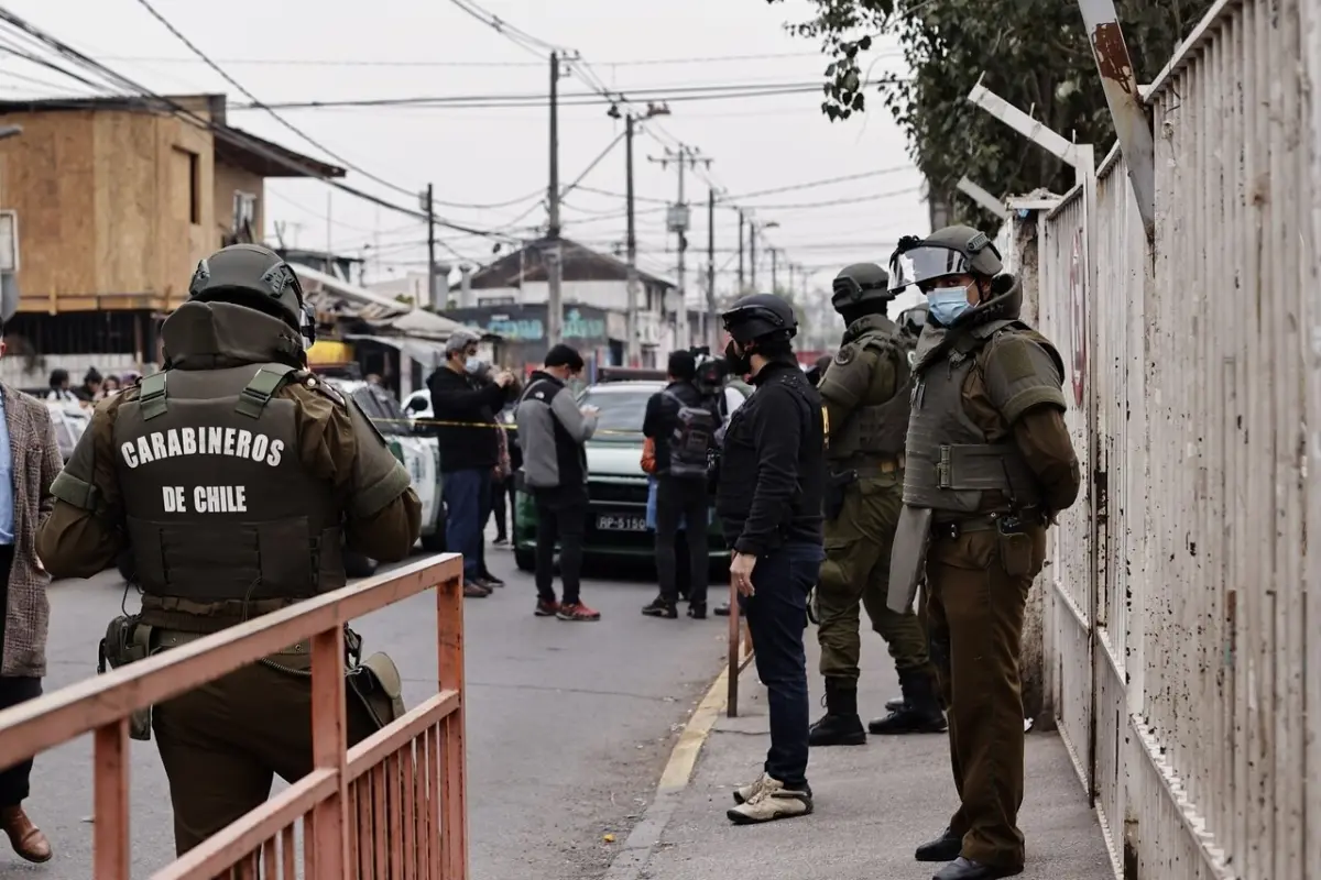 Lo vivido en La Victoria provocó pavor entre los pobladores y un jardín infantil. Foto: Agencia Uno., Agencia Uno