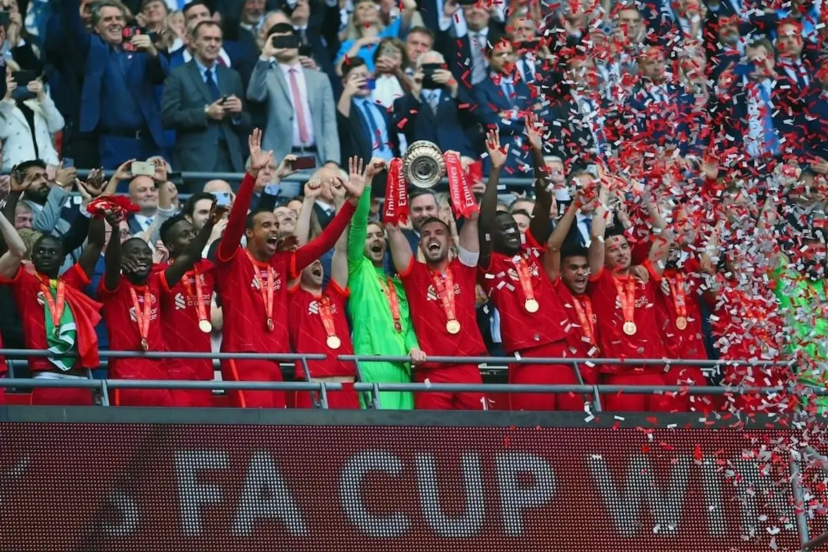 281033878_1195625244545148_6920673796259495061_n.jpg, Liverpool se consagró campeón de la FA Cup 2022. Foto: Instagram