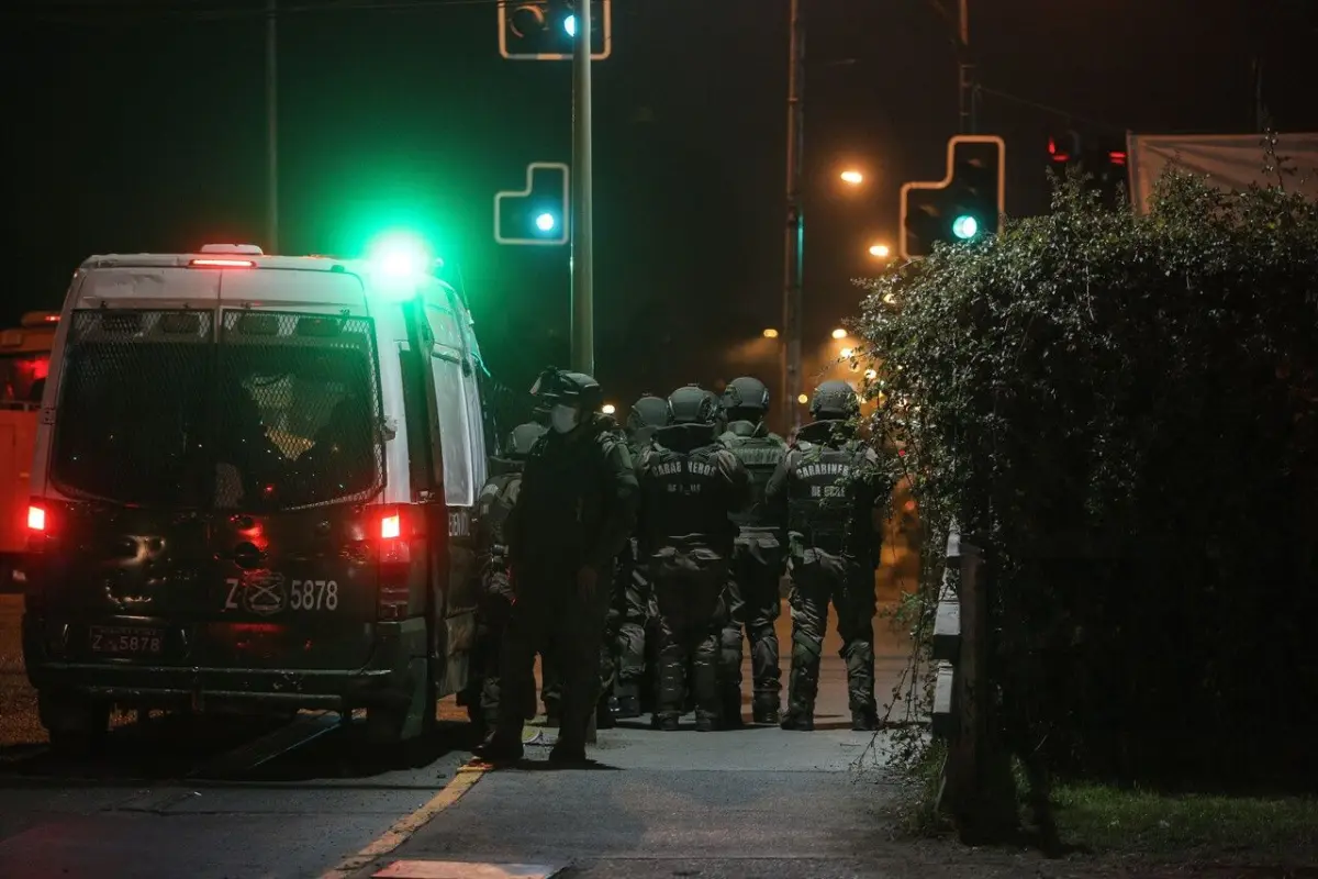 Se informó acerca de dos casos de encerrona durante la noche de este martes en la capital. Foto: Agencia Uno., Agencia Uno