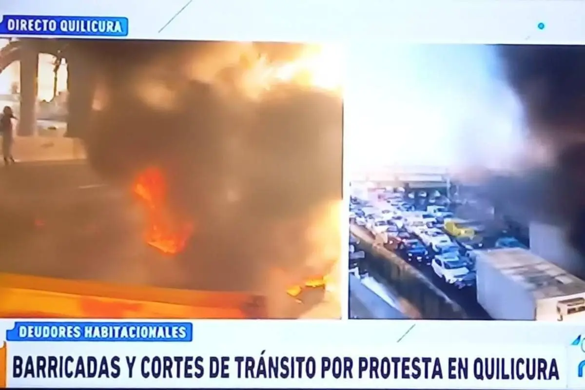 whatsapp_image_2022-05-18_at_8_54_50_am_1.jpg, El incidente generó una importante congestión en dicha autopista. (FOTO: Captura)