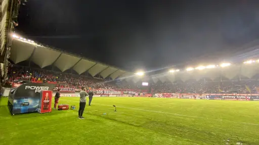 chillan.jpeg, El estadio Nelson Oyarzún de Chillán recibió mejoras y es el orgullo de la ciudad.