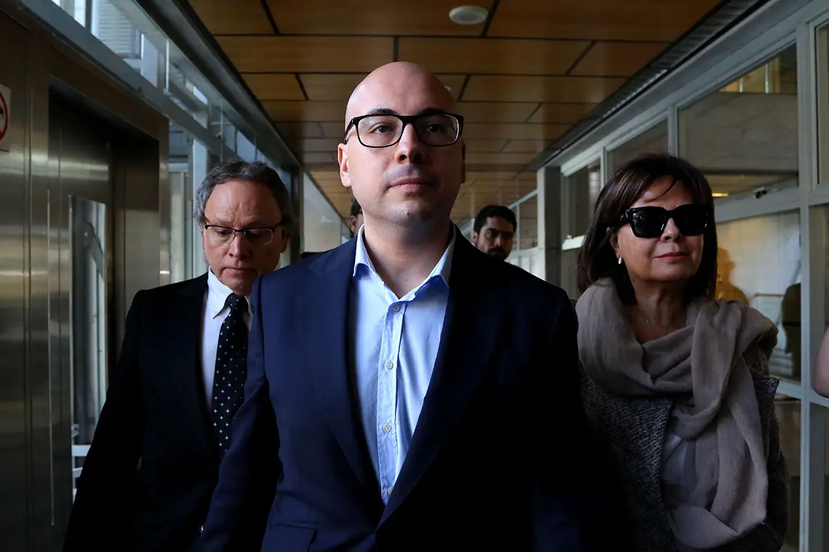 Nicolás López se encuentra al interior de Santiago 1 cumpliendo prisión preventiva. Foto: Agencia Uno, Agencia Uno