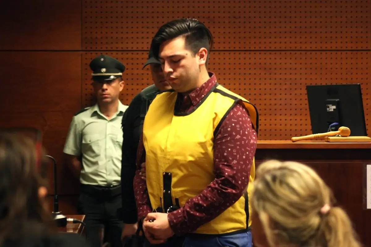 Felipe Rojas está acusado por el crimen de asesinato de la joven embarazada Fernanda Maciel. Foto: Agencia Uno., Agencia Uno