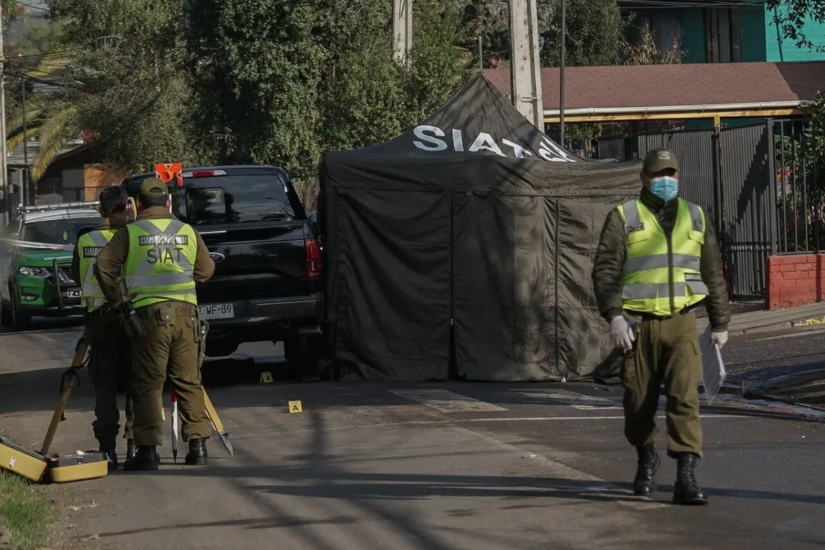 El conductor es acusado por cuasidelito de homicidio. Foto: Agencia Uno., Agencia Uno
