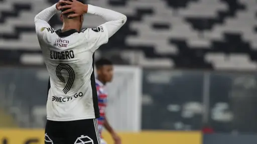 Colo Colo no pudo ante Fortaleza en el Estadio Monumental., Agencia Uno