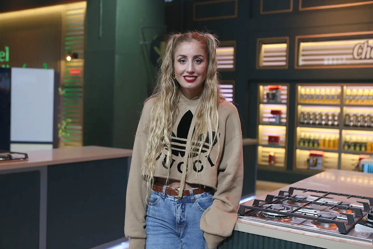 Daniela Castro,particpante del programa de cocina disipulo del chef.Foto:Juan Pablo Carmona Y.