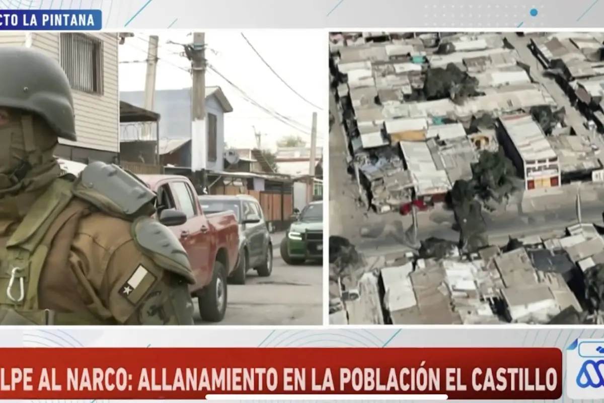 Allanamiento en La Pintana