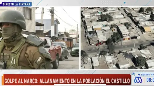 Allanamiento en La Pintana