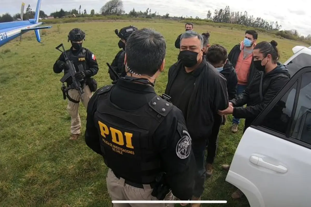 detención de Llaitul