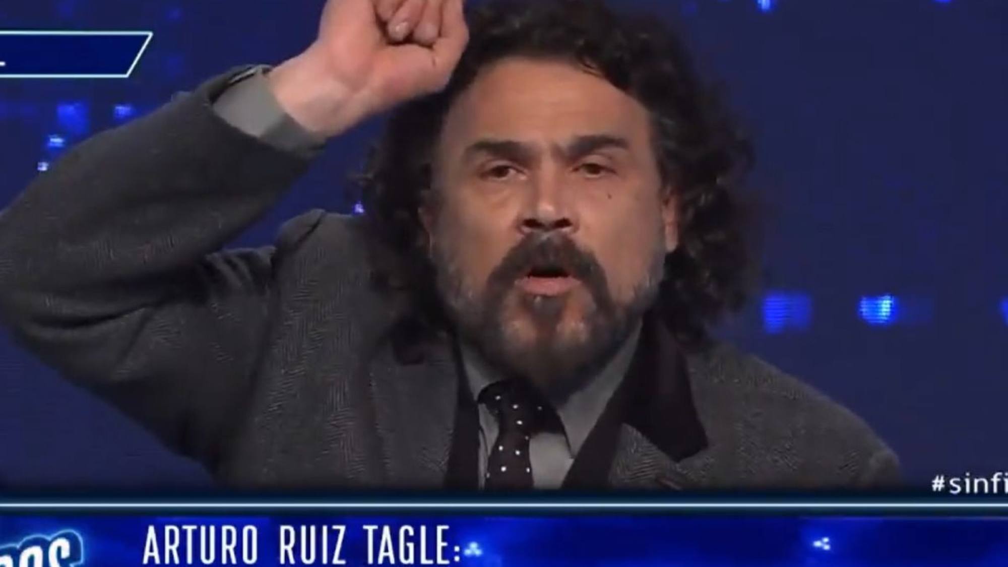 Arturo RuizTagle sufrió la cancelación de su show