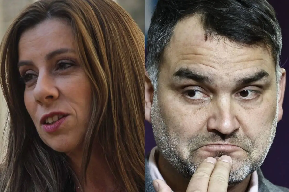 Javier Macaya y Teresa Marinovic