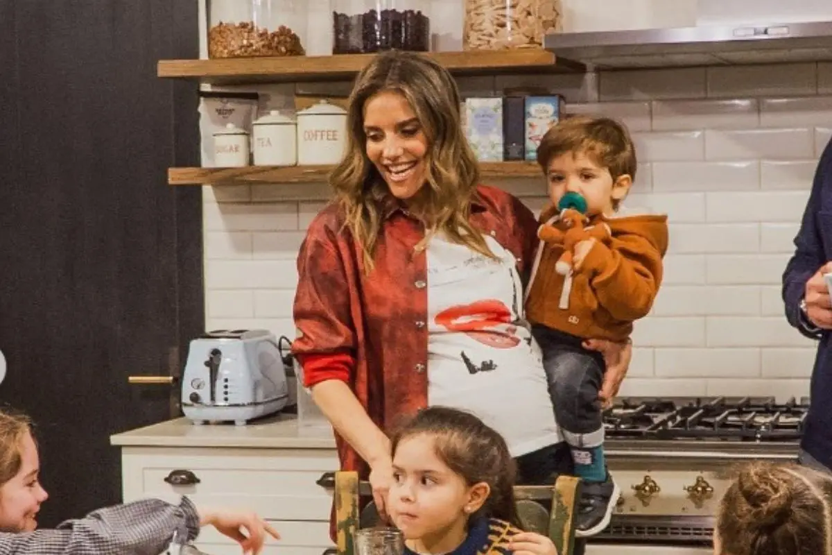 María Luisa Godoy dio a luz