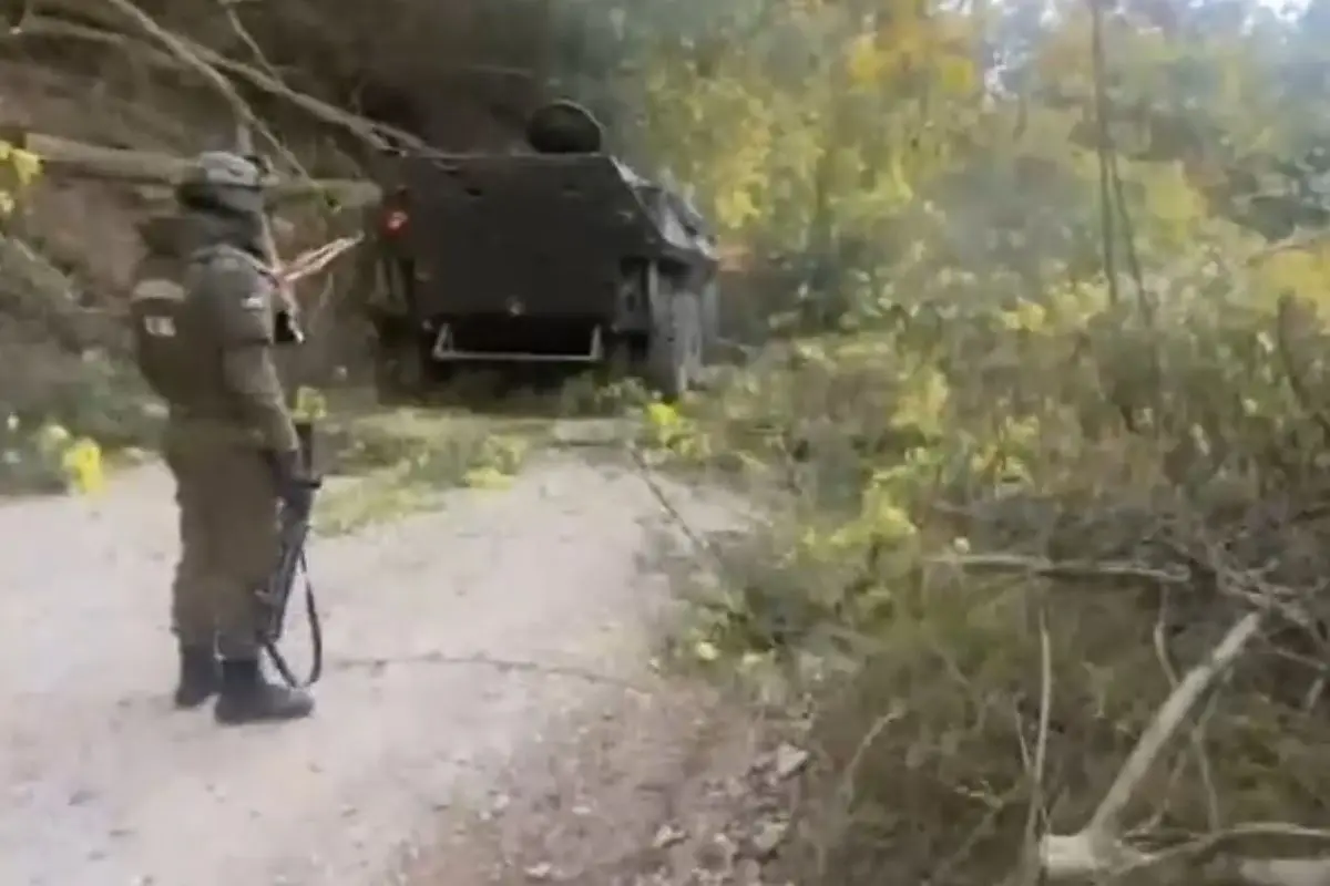 Carabineros quita el bloqueo