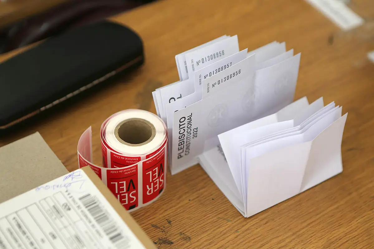 plebiscito constitucional de Chile de 2022.Foto:Juan Pablo Carmona Y.