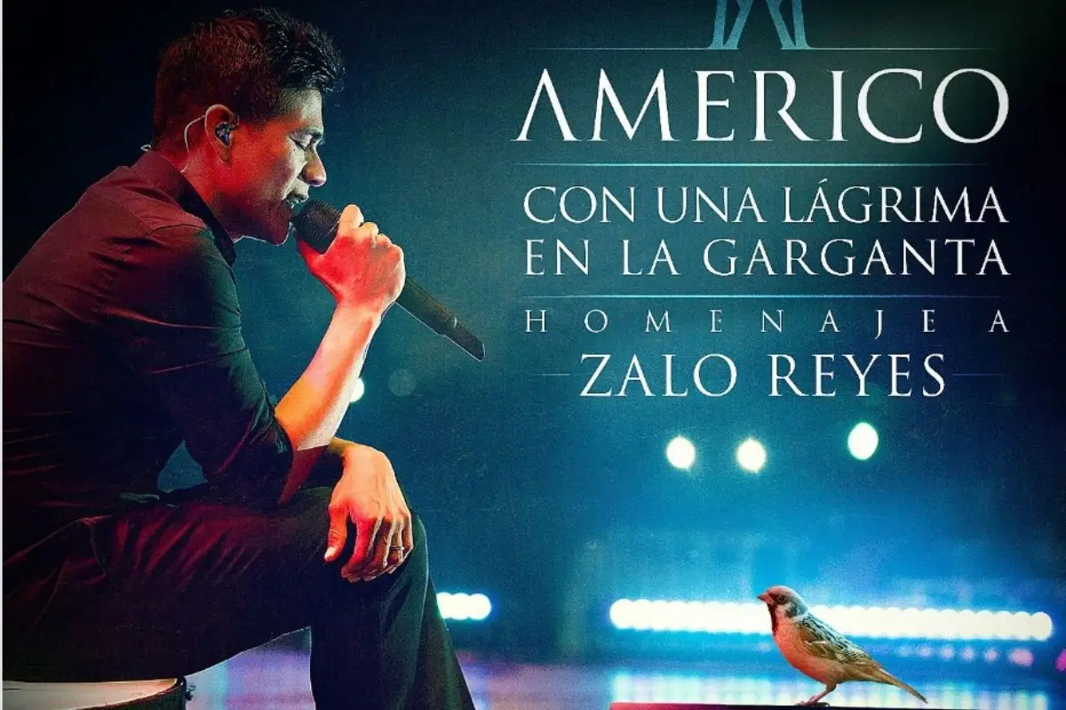 Américo homenajeó a Zalo Reyes