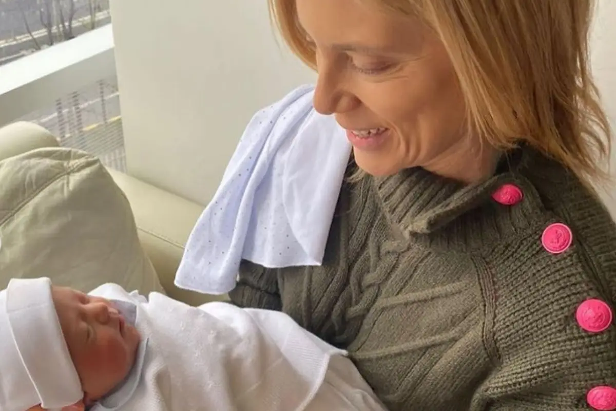 Mónica Rincón visitó a Domingo Godoy