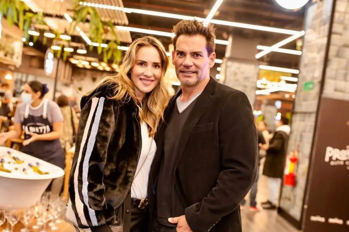 Angélica Castro y Cristián de la Fuente