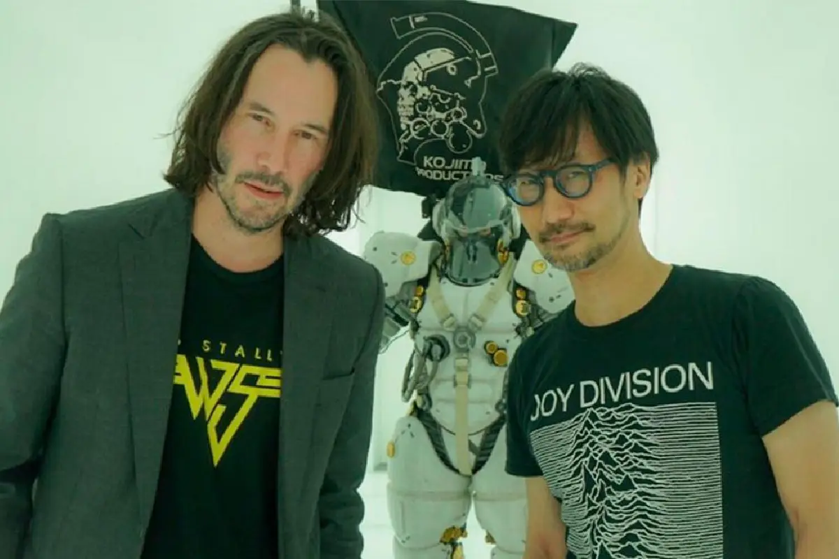 hideo kojima y keanu reeves