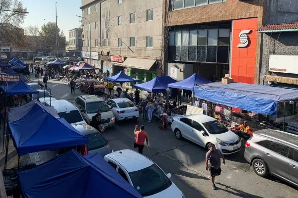 Barrios Meiggs / Toldos azules