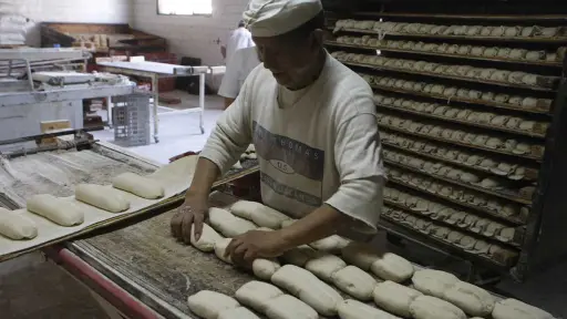 Panaderia, panadero,pan,marraqueta.Foto:Juan Pablo Carmona Y.