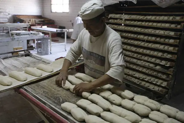 Panaderia, panadero,pan,marraqueta.Foto:Juan Pablo Carmona Y.