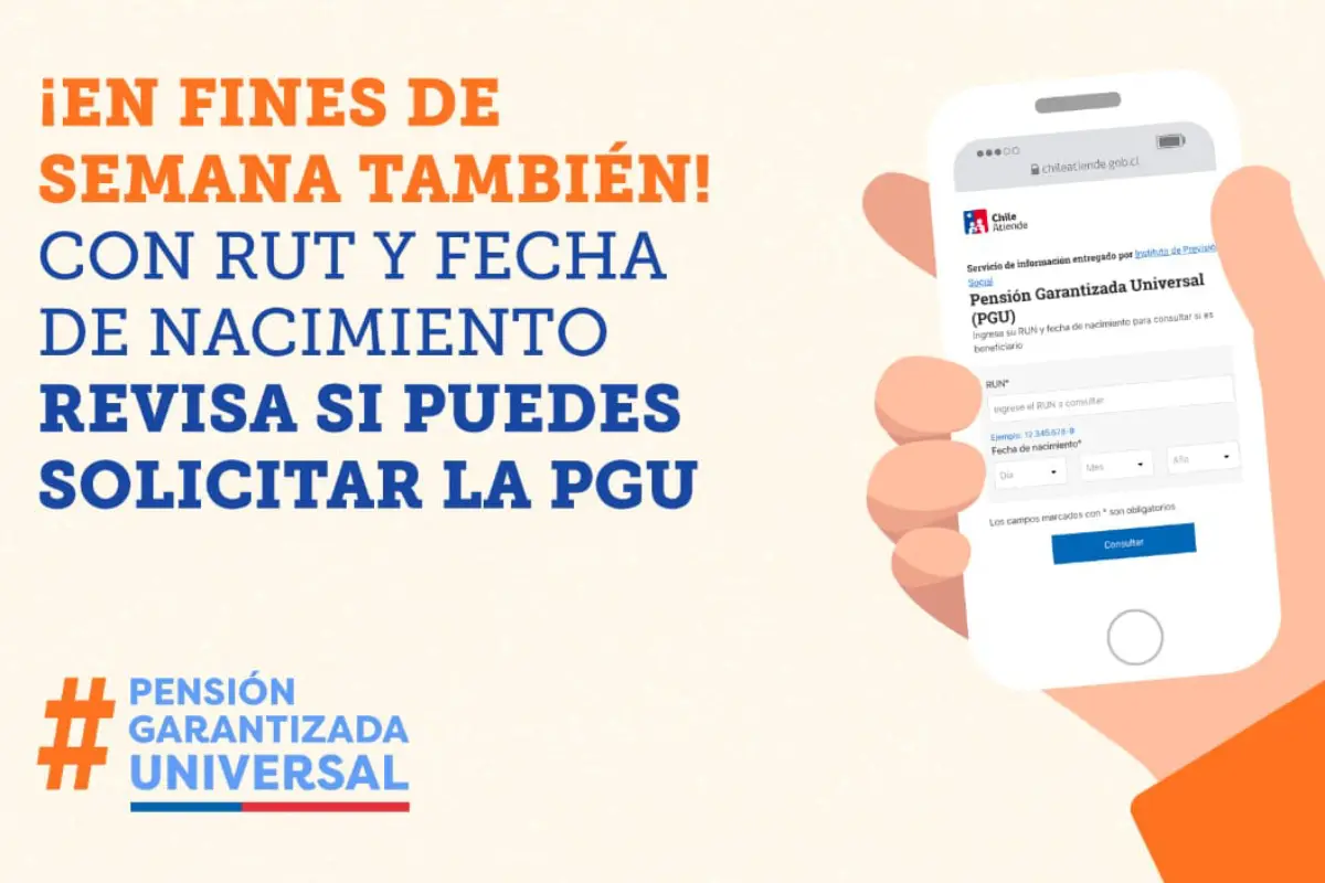 Pensión Garantizada Universal, Chile Atiende