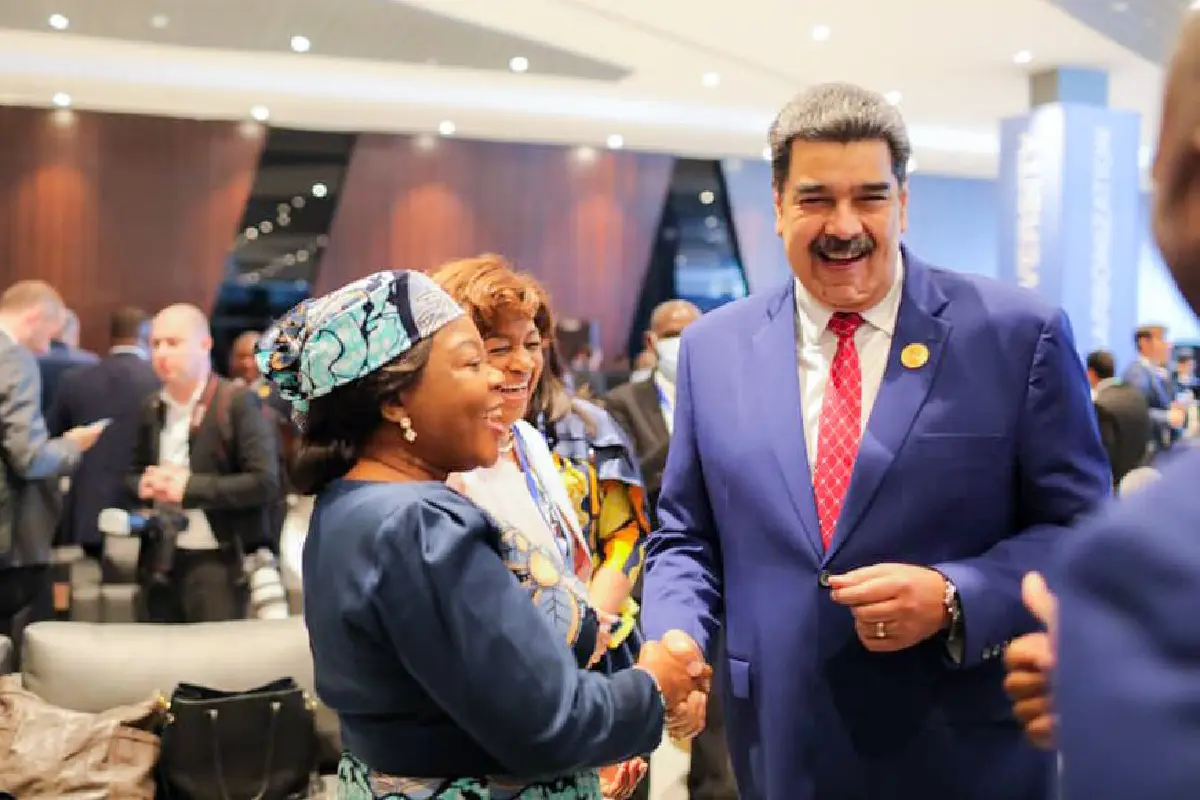 Nicolás Maduro asiste a la COP27