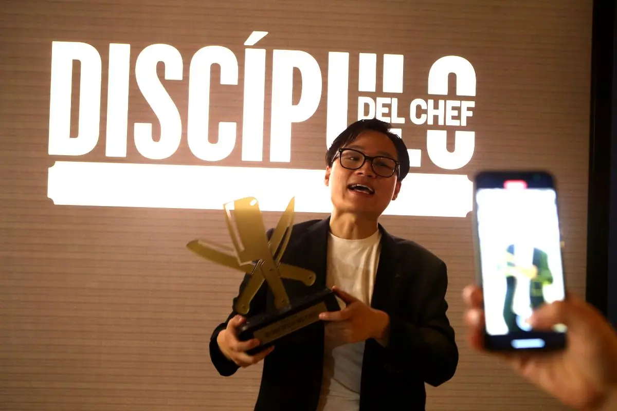 Yuhui Lee celebro su victoria con Yharin Prado