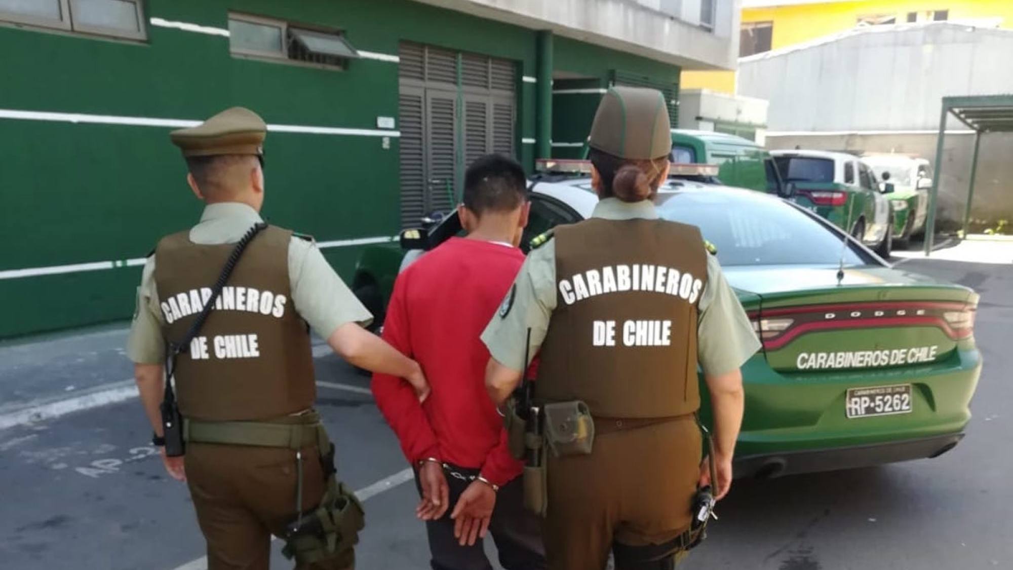 Carabineros detiene a sujeto por participación en incendio forestal