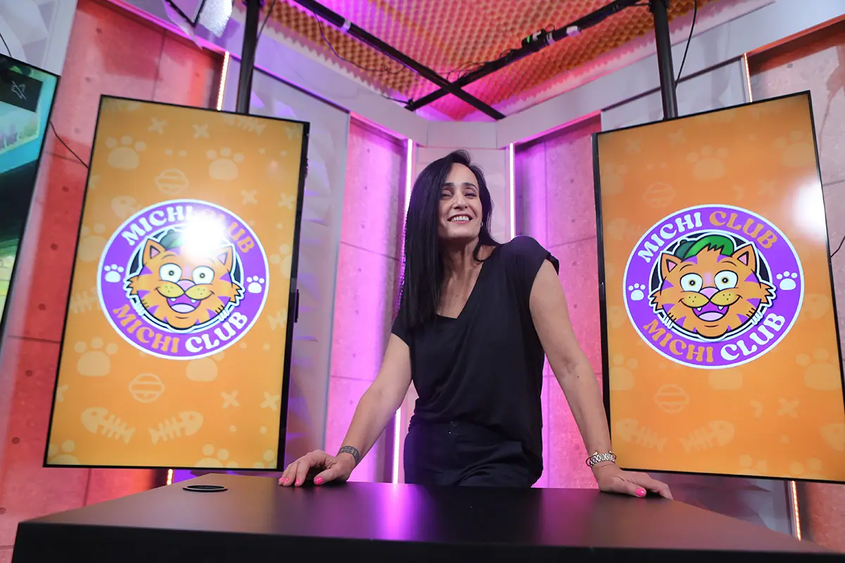 Carolina Gutiérrez conductora de michi club fotos:Juan Pablo Carmona Y.