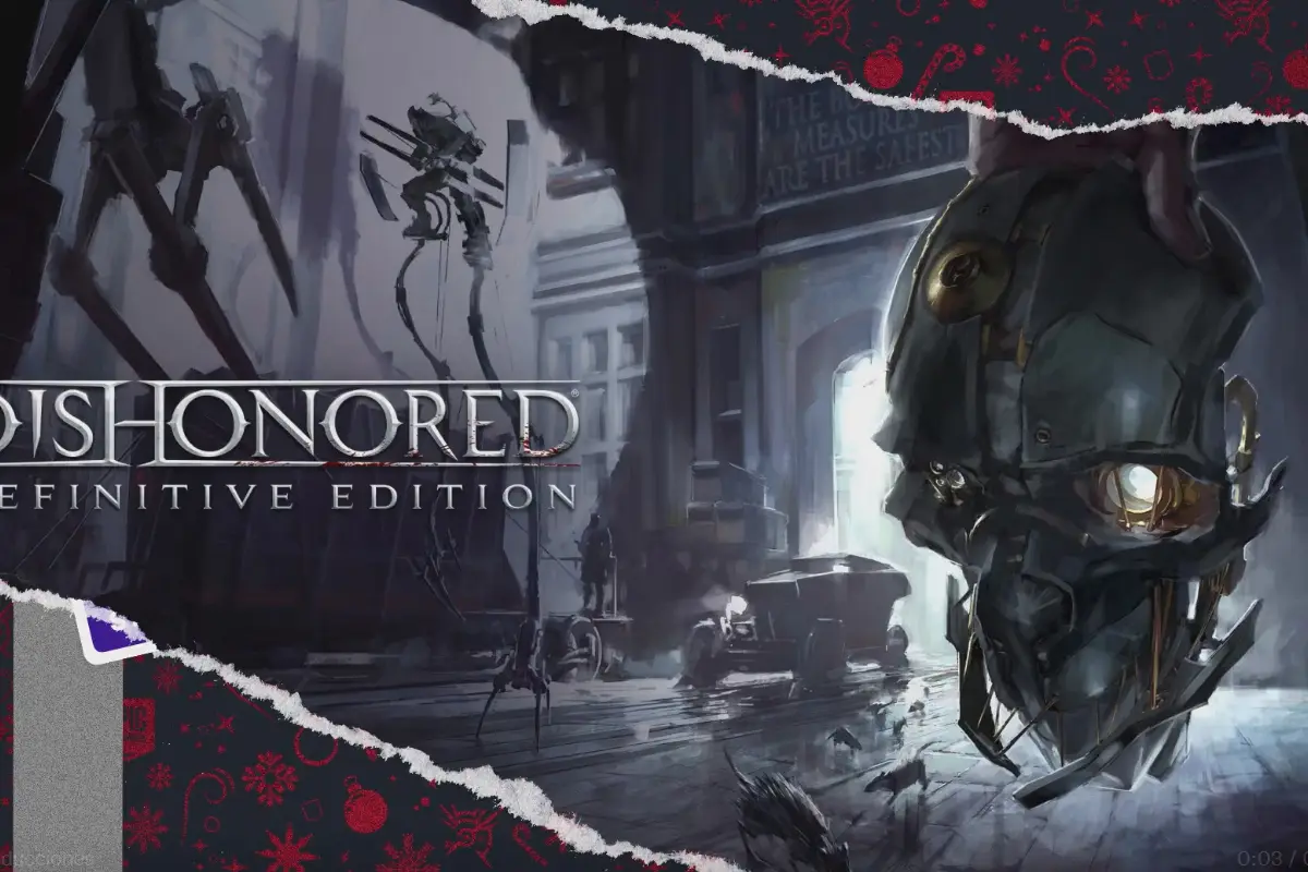 Epic Games lanza su último juego diario de diciembre, Dishonored, 