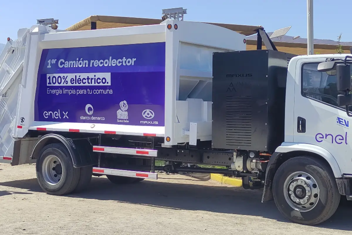 Maxus Camión de basura eléctrico