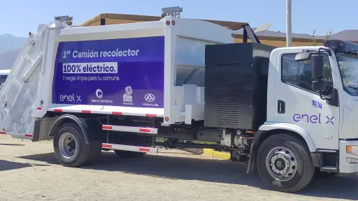 Maxus Camión de basura eléctrico