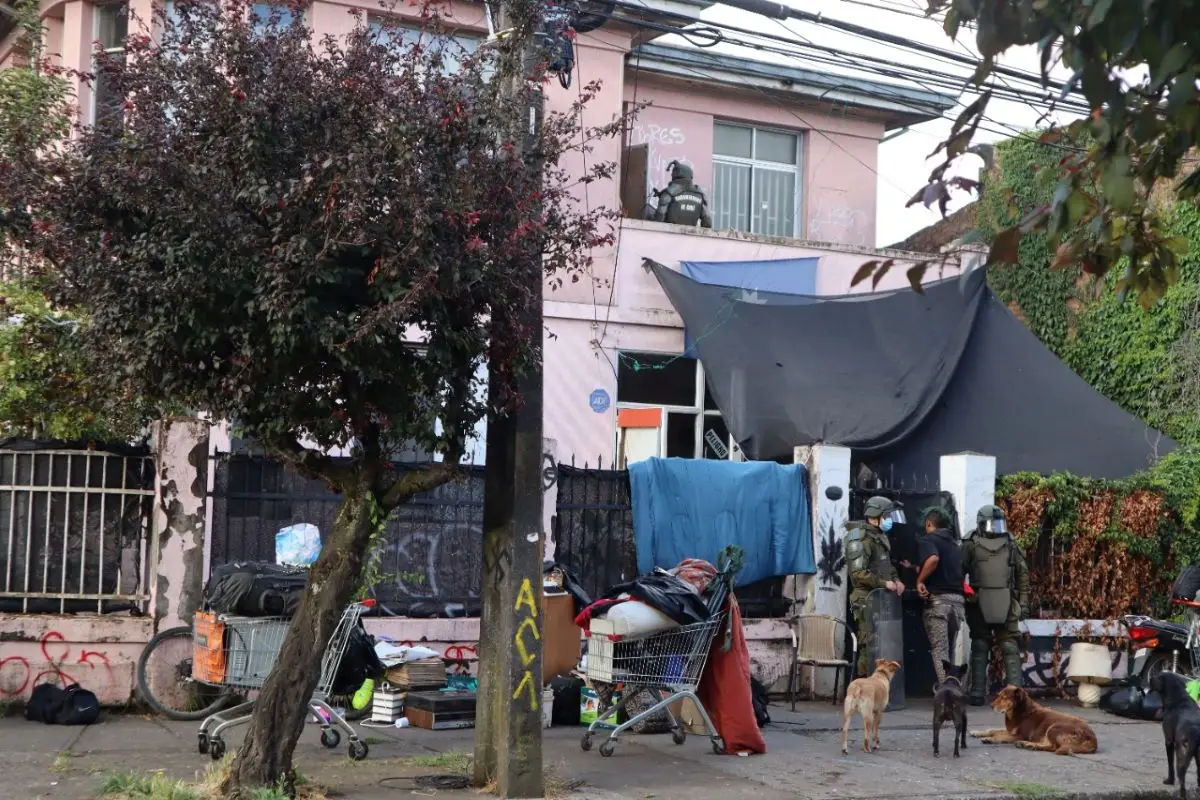 Desalojo casa Temuco,