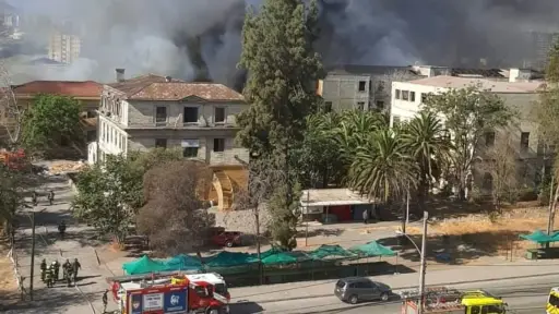 Incendio en San Miguel