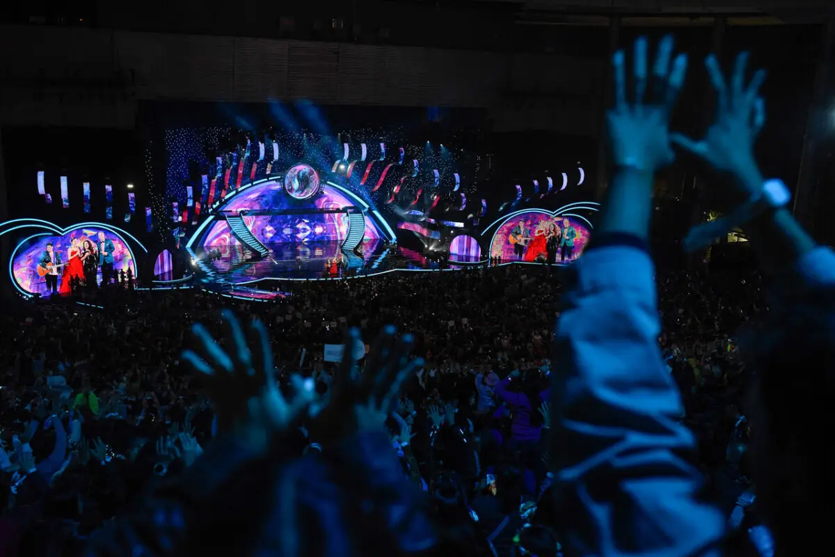 imagen de las graderias desató polémica en el Festival de Viña, 