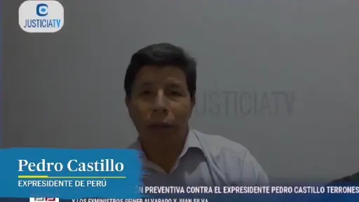 Audiencia Pedro Castillo, 